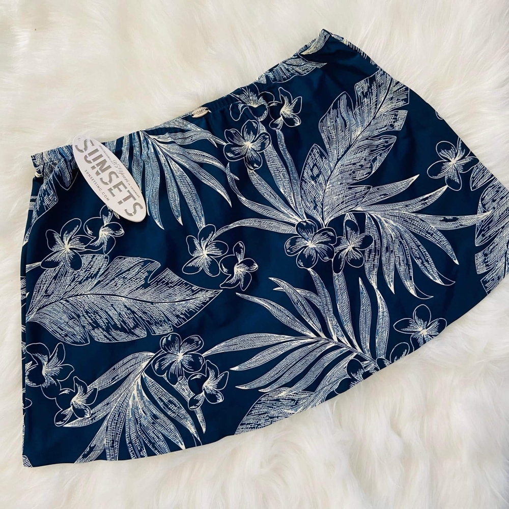 Sunsets Inc Cover Up Bathing Suit Skirt